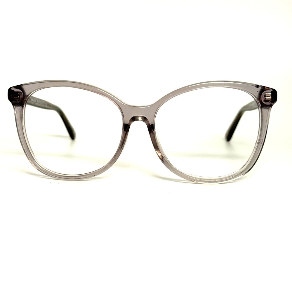 Coach HC8271U L1101 Transparent Grey Cat Eye Sunglasses 51766V 140‎ 2N